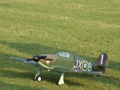 Hawker Hurricane 25e o rozpětí 1320mm