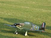 Hawker Hurricane 25e o rozpt 1320mm